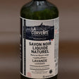 LA CORVETTE Black Liquid Soap, Lavender & Linseed Oil | 1L French Soaps UK