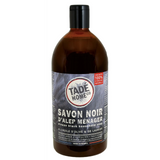 TADÉ PAYS DU LEVANT Black Liquid Soap, Olive & Laurel Oil, 1L French Soaps UK