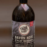 TADÉ PAYS DU LEVANT Black Liquid Soap, Olive & Laurel Oil, 1L French Soaps UK