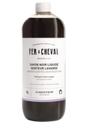 FER A CHEVAL Black Liquid Soap, Olive Oil & Lavender | 1L French Soaps UK