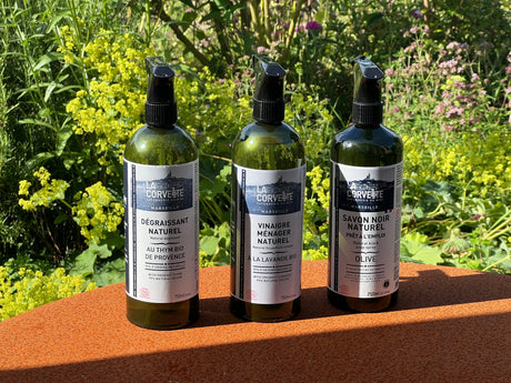 LA CORVETTE Black Soap Spray, Olive Oil |  750ml French Soaps UK