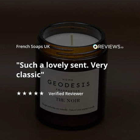 GEODESIS Black Tea, China, Candle by Geodesis French Soaps UK
