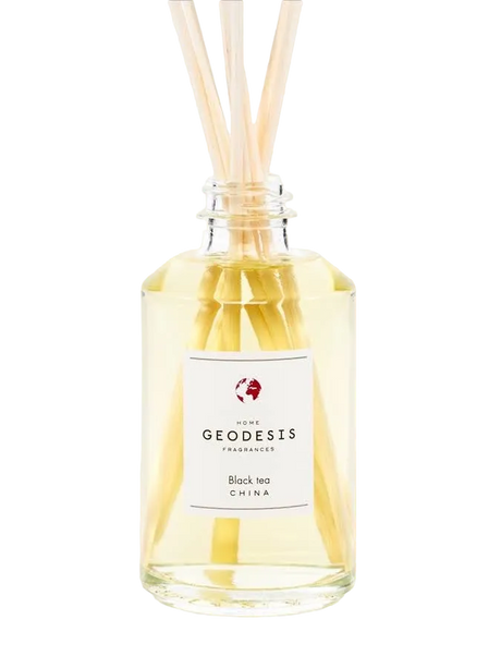 GEODESIS Black Tea, China, Reed Diffuser by Geodesis French Soaps UK