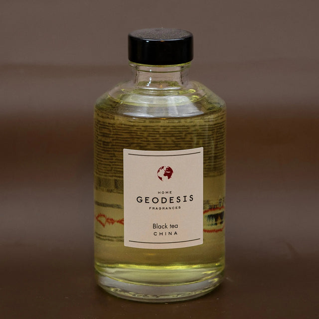GEODESIS Black Tea, China, Reed Diffuser by Geodesis French Soaps UK