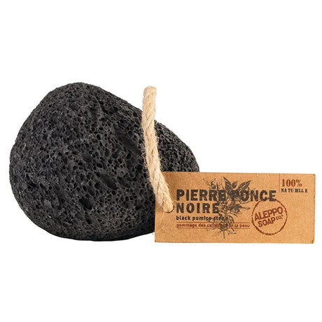 TADÉ PAYS DU LEVANT Black Volcanic Lava Pumice Stone French Soaps UK