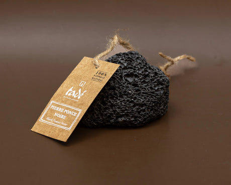 TADÉ PAYS DU LEVANT Black Volcanic Lava Pumice Stone French Soaps UK