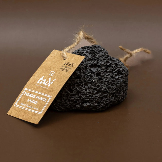 TADÉ PAYS DU LEVANT Black Volcanic Lava Pumice Stone French Soaps UK