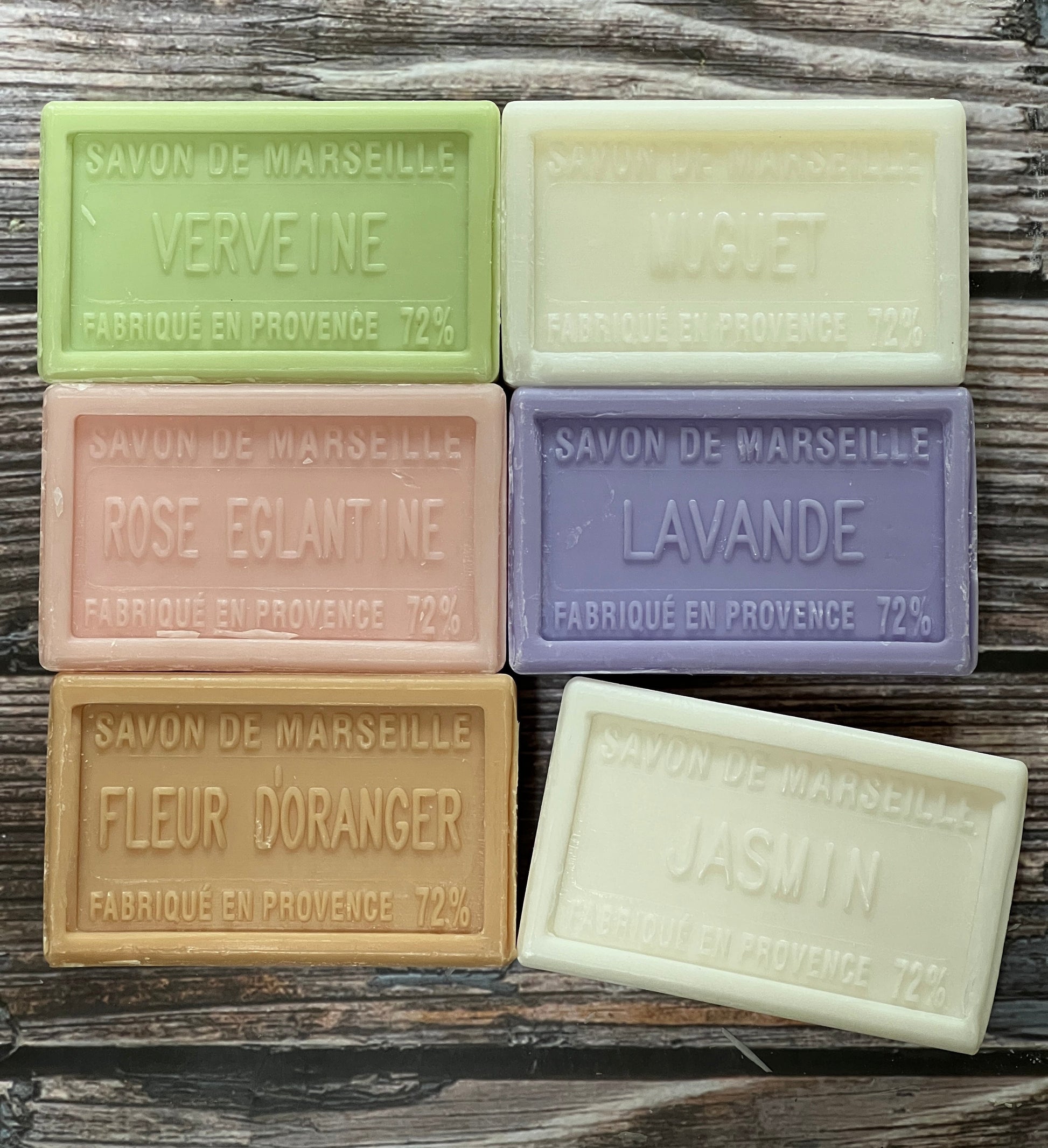 BLEU JAUNE Cottage Garden (worth £20.40) French Soaps UK