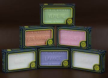 BLEU JAUNE Cottage Garden (worth £20.40) French Soaps UK