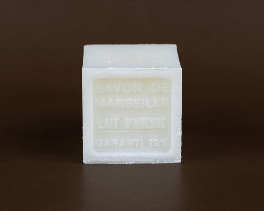 BLEU JAUNE Donkey Milk, Enriched Marseille Cube | 100g French Soaps UK
