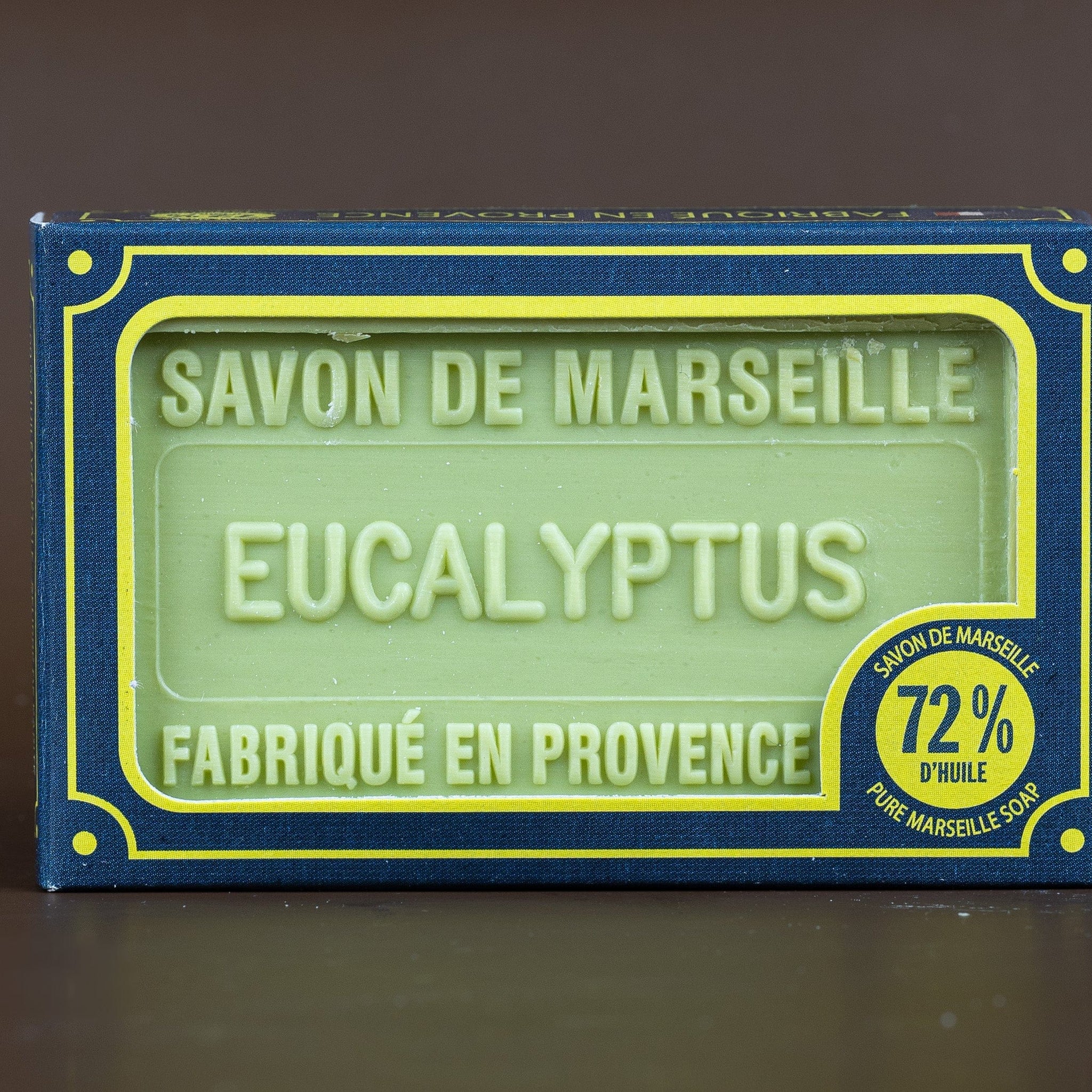 BLEU JAUNE Eucalyptus, Marseille Soap with Shea Butter | 100g French Soaps UK