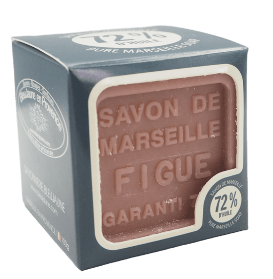 BLEU JAUNE Fig, Shea Butter Marseille Cube | 100g French Soaps UK