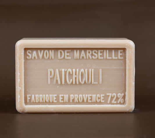 BLEU JAUNE Patchouli, Marseille Soap with Shea Butter | 100g French Soaps UK