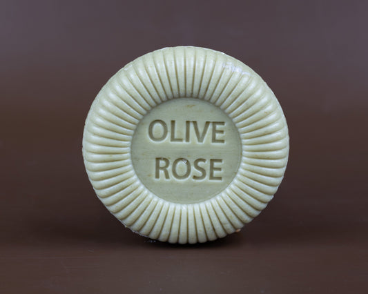 BLEU JAUNE Traditional Olive Oil Soap, Rose | 110g French Soaps UK