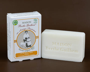 MAISON BERTHE GUILHEM Calendula Oil | Organic Alpine Goat's Milk | 100g French Soaps UK