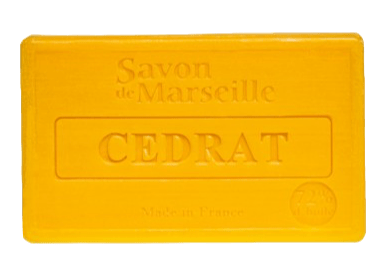 Cedrat Soap Savon de Provence, enriched with Sweet Almond Oil | 100g