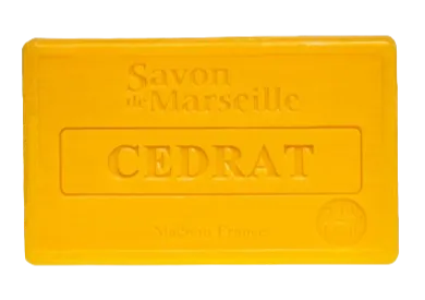 LE CHATELARD 1802 Cedrat Soap Savon de Provence, enriched with Sweet Almond Oil | 100g French Soaps UK