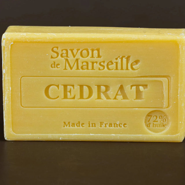 LE CHATELARD 1802 Cedrat Soap Savon de Provence, enriched with Sweet Almond Oil | 100g French Soaps UK