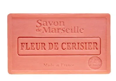 LE CHATELARD 1802 Cherry Blossom Savon de Provence, enriched with Sweet Almond Oil | 100g French Soaps UK