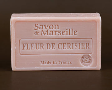 LE CHATELARD 1802 Cherry Blossom Savon de Provence, enriched with Sweet Almond Oil | 100g French Soaps UK
