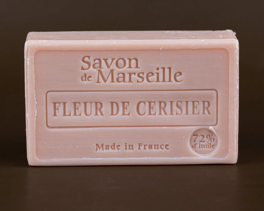 LE CHATELARD 1802 Cherry Blossom Savon de Provence, enriched with Sweet Almond Oil | 100g French Soaps UK