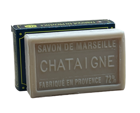 BLEU JAUNE Chestnut, Marseille Soap with Shea Butter | 100g French Soaps UK