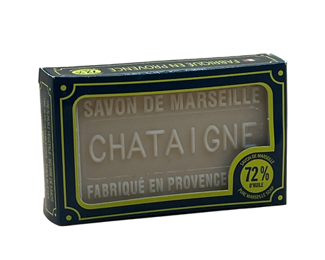 BLEU JAUNE Chestnut, Marseille Soap with Shea Butter | 100g French Soaps UK