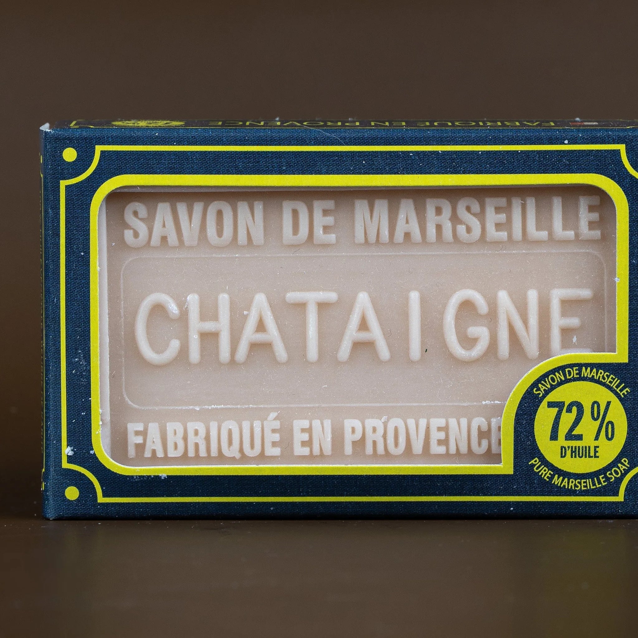 BLEU JAUNE Chestnut, Marseille Soap with Shea Butter | 100g French Soaps UK