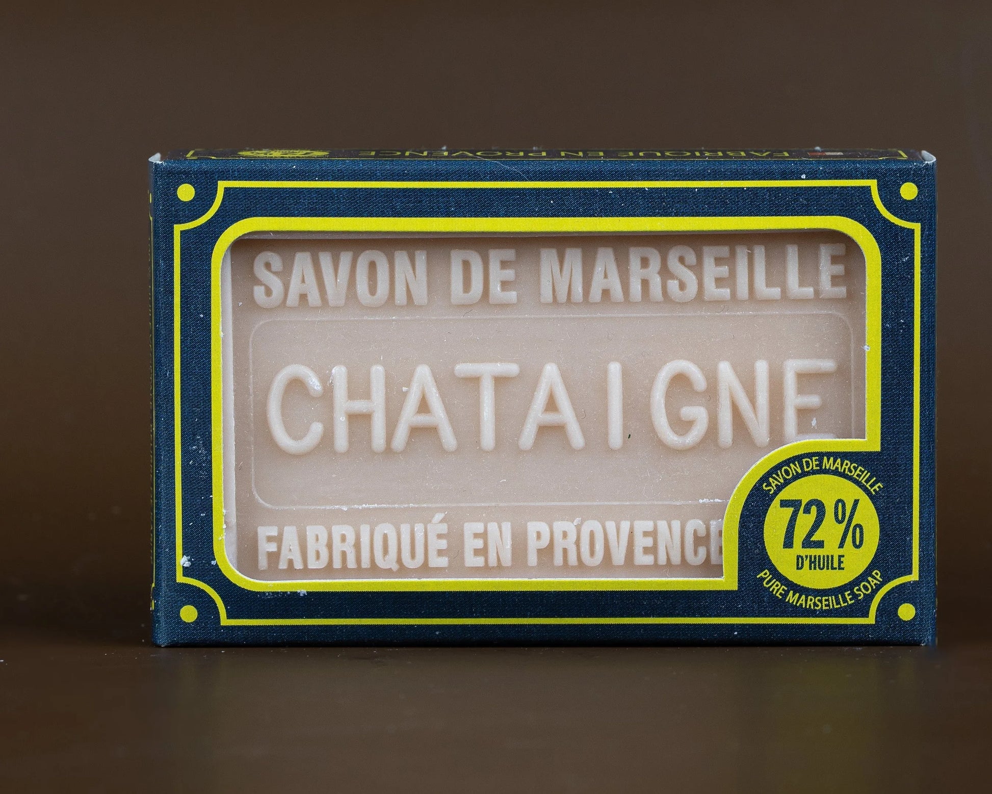BLEU JAUNE Chestnut, Marseille Soap with Shea Butter | 100g French Soaps UK