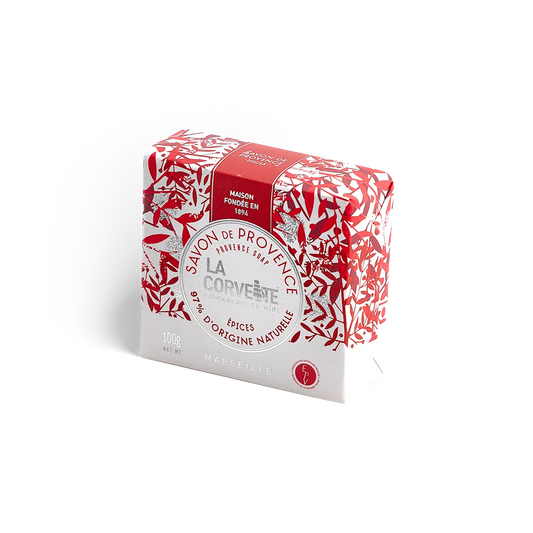 LA CORVETTE CHRISTMAS SOAP - Epices (Winter Spices), Savon de Provence | 100g REDIRECT French Soaps UK