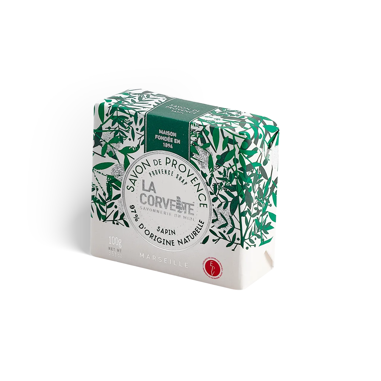 LA CORVETTE CHRISTMAS SOAP - Sapin (Christmas Tree), Savon de Provence | 100g REDIRECT French Soaps UK