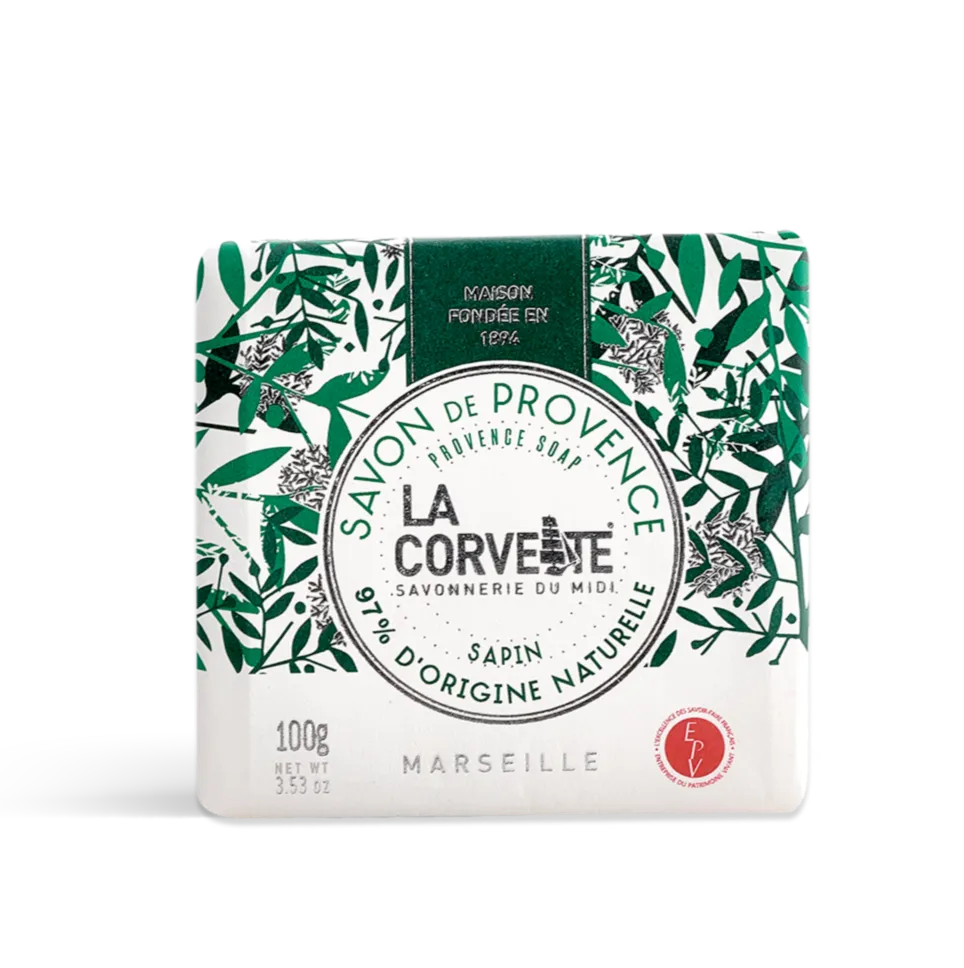LA CORVETTE CHRISTMAS SOAP - Sapin (Christmas Tree), Savon de Provence | 100g REDIRECT French Soaps UK