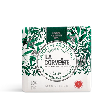 LA CORVETTE CHRISTMAS SOAP - Sapin (Christmas Tree), Savon de Provence | 100g REDIRECT French Soaps UK