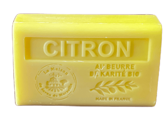 Citron, French Soap with Organic Shea Butter, 125g