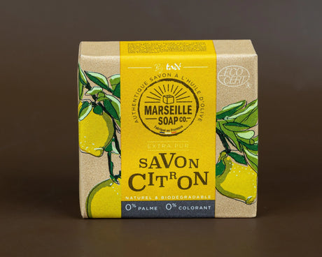 TADÉ PAYS DU LEVANT Citron Marseille Soap with Olive Oil | 100g French Soaps UK