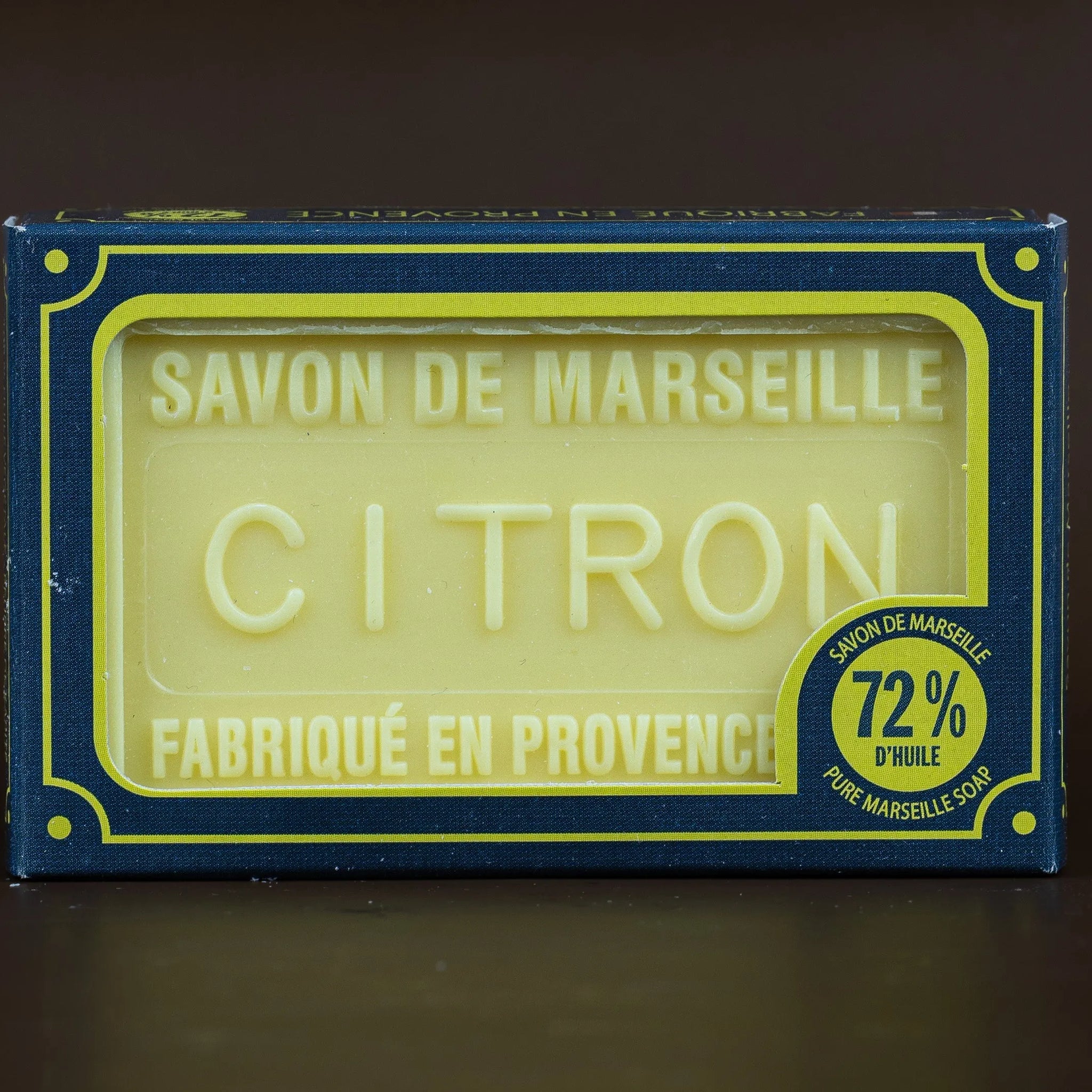 BLEU JAUNE Citron, Marseille Soap with Shea Butter | 100g French Soaps UK