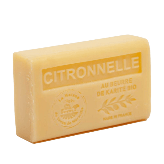 Citronella, French Soap with Organic Shea Butter, 125g