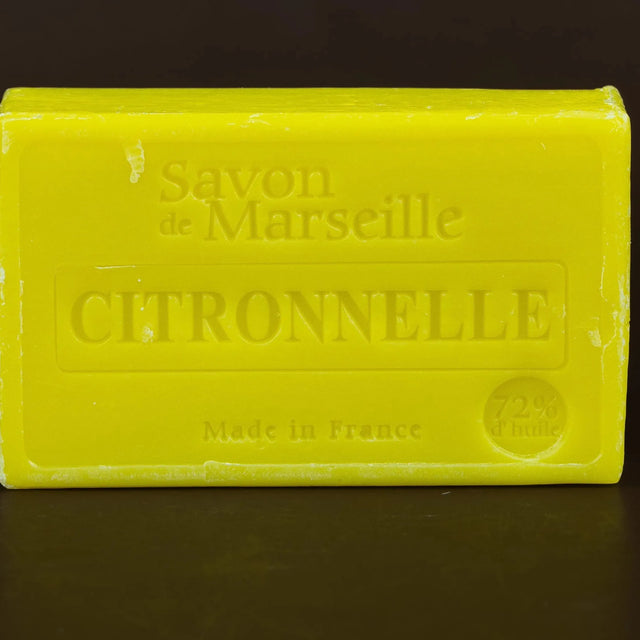 LE CHATELARD 1802 Citronella Savon de Provence, enriched with Sweet Almond Oil | 100g French Soaps UK