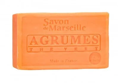 LE CHATELARD 1802 Citrus Fruit & Green Tea Savon de Provence, enriched with Sweet Almond Oil | 100g French Soaps UK