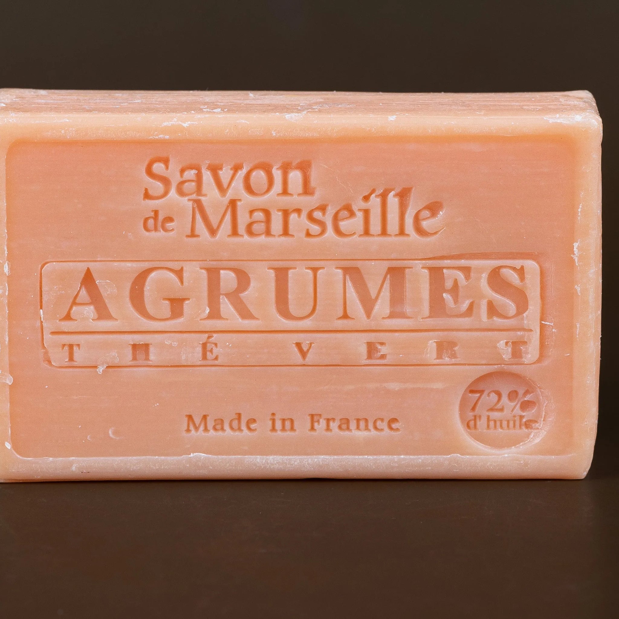 LE CHATELARD 1802 Citrus Fruit & Green Tea Savon de Provence, enriched with Sweet Almond Oil | 100g French Soaps UK