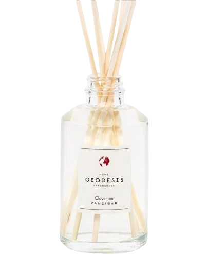 GEODESIS Clove Tree (Giroflier) - Zanzibar, Reed Diffuser by Geodesis French Soaps UK