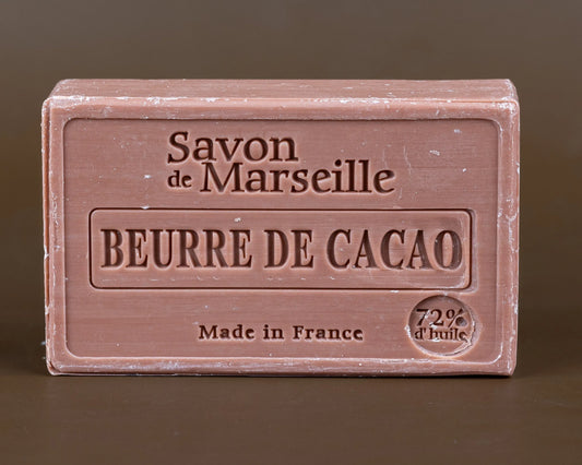 LE CHATELARD 1802 Cocoa Butter Savon de Provence, enriched with Sweet Almond Oil | 100g French Soaps UK