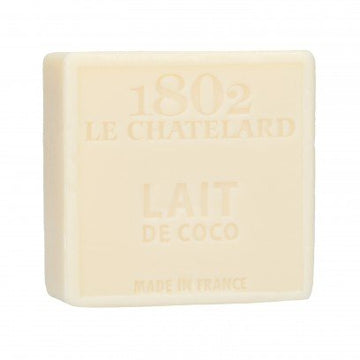 Coconut Milk Marseille Soap, 72% Coconut, Olive and Almond Oil, 100g |  PALM FREE