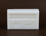 LA MAISON DU SAVON DE MARSEILLE Coconut (Noix De Coco) French Soap with Organic Shea Butter 125g French Soaps UK