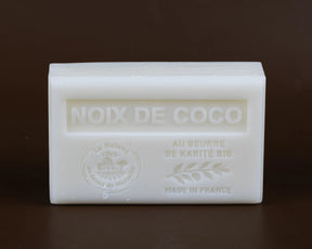 LA MAISON DU SAVON DE MARSEILLE Coconut (Noix De Coco) French Soap with Organic Shea Butter 125g French Soaps UK