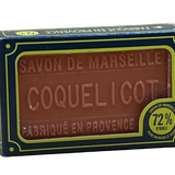BLEU JAUNE Coquelicot (Poppy), Marseille Soap with Shea Butter | 100g French Soaps UK