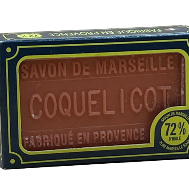 BLEU JAUNE Coquelicot (Poppy), Marseille Soap with Shea Butter | 100g French Soaps UK