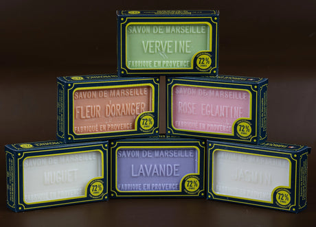 BLEU JAUNE Cottage Garden (worth £20.40) French Soaps UK