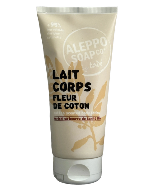 TADÉ PAYS DU LEVANT Cotton Flower Body Lotion with Shea Butter | 200ml French Soaps UK