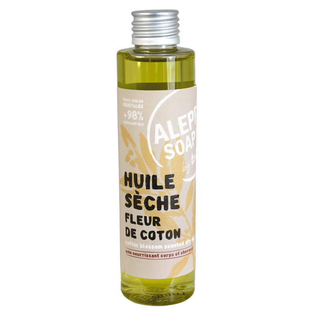 TADÉ PAYS DU LEVANT Cotton Flower Dry Oil, For Body & Hair | 160ml French Soaps UK